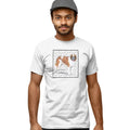 Saint Bernard Love Text - Adult Unisex T-Shirt