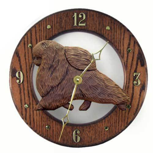 Pomeranian Wall Clock