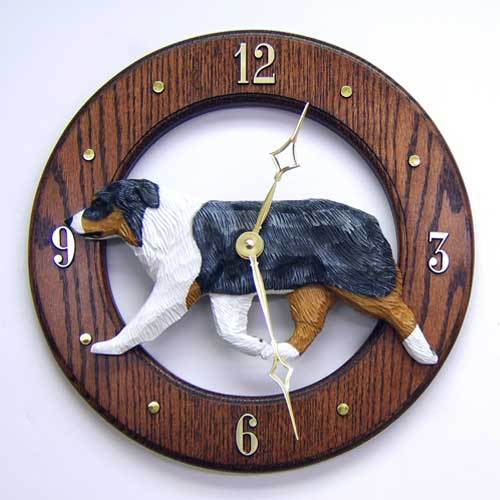 Australian Shepherd Wall Clock