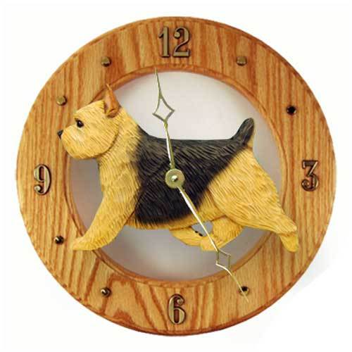 Norwich Terrier Wall Clock