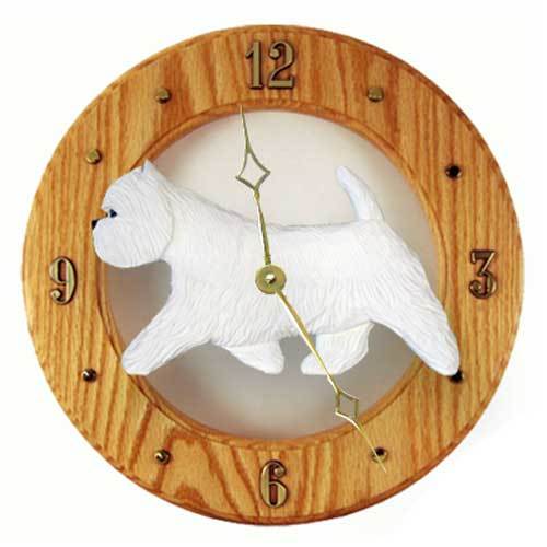 West Highland White Terrier Wall Clock