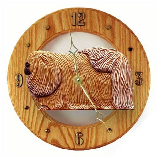 Pekingese Wall Clock