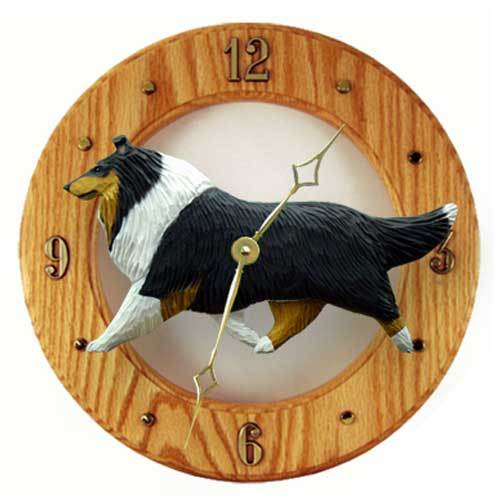 Collie Wall Clock