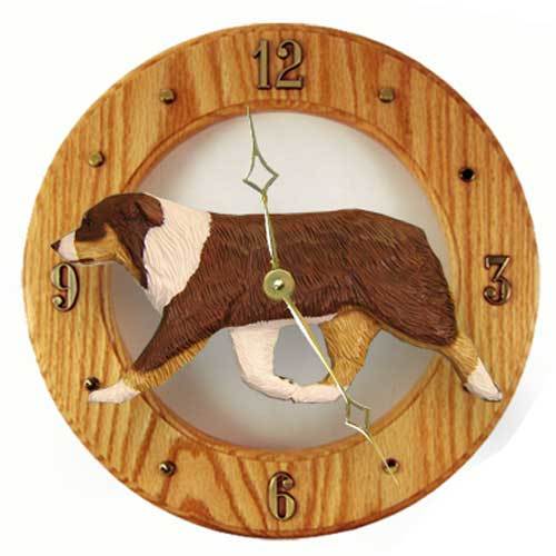 Australian Shepherd Wall Clock