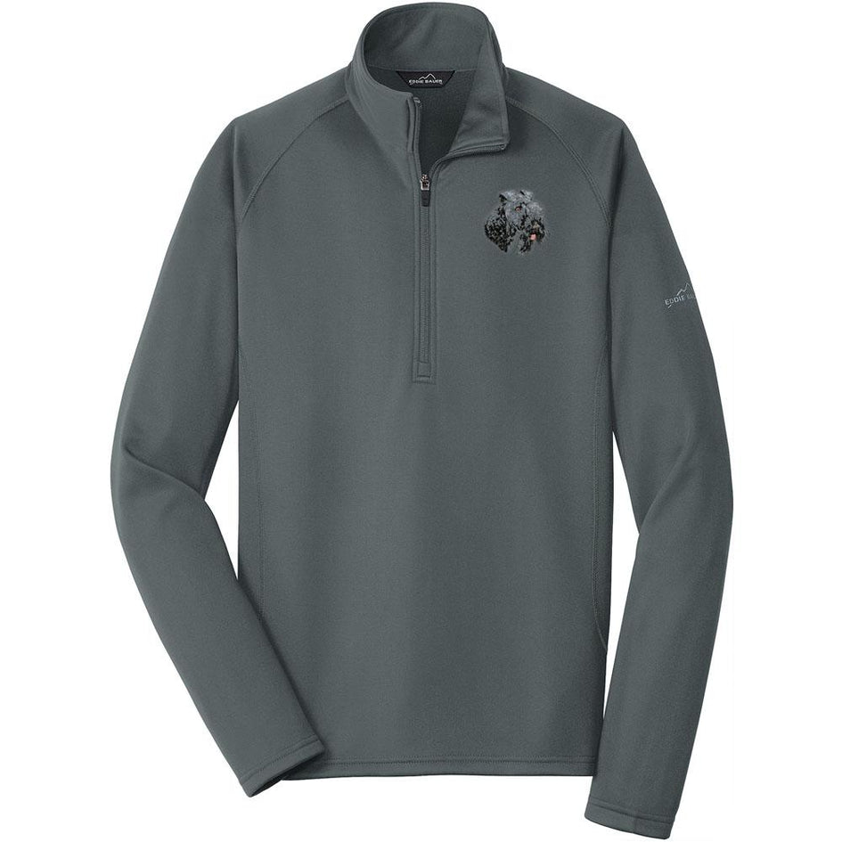 Embroidered Eddie Bauer Mens Base Layer Fleece Irongate Gray 3X-Large Kerry Blue Terrier D74