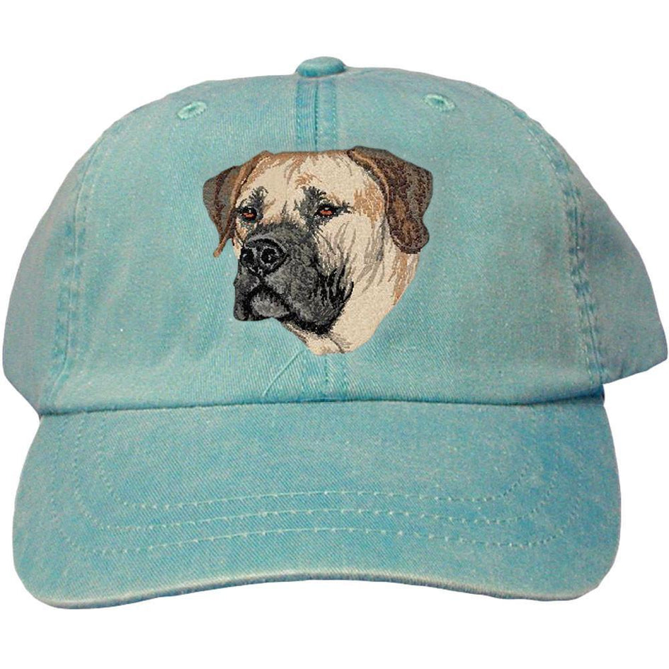 Embroidered Baseball Caps Turquoise  Boerboel DV209