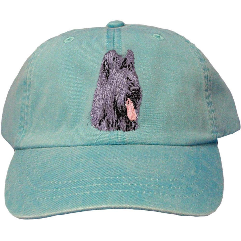 Embroidered Baseball Caps Turquoise  Briard D72