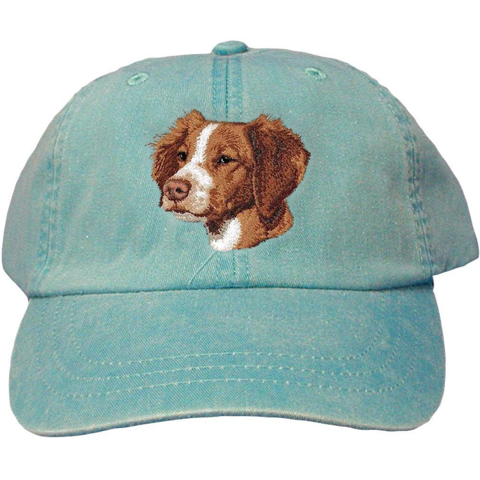 Embroidered Baseball Caps Turquoise  Brittany D102