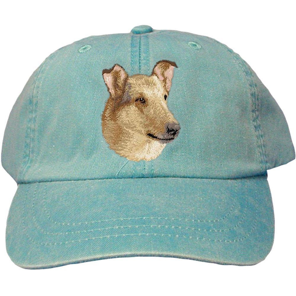 Embroidered Baseball Caps Turquoise  Collie D150