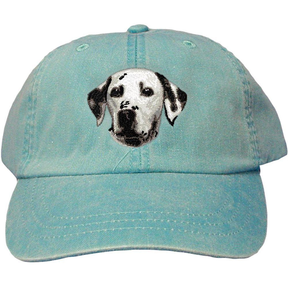 Embroidered Baseball Caps Turquoise  Dalmatian D2