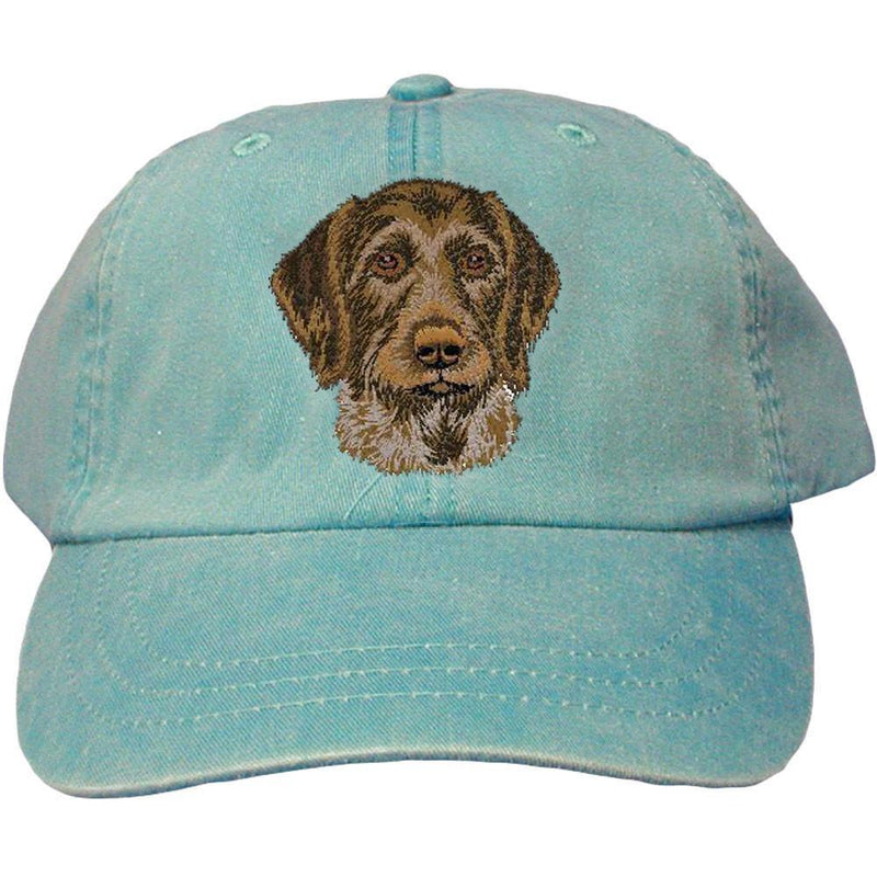 German Wirehaired Pointer Embroidered Baseball Caps