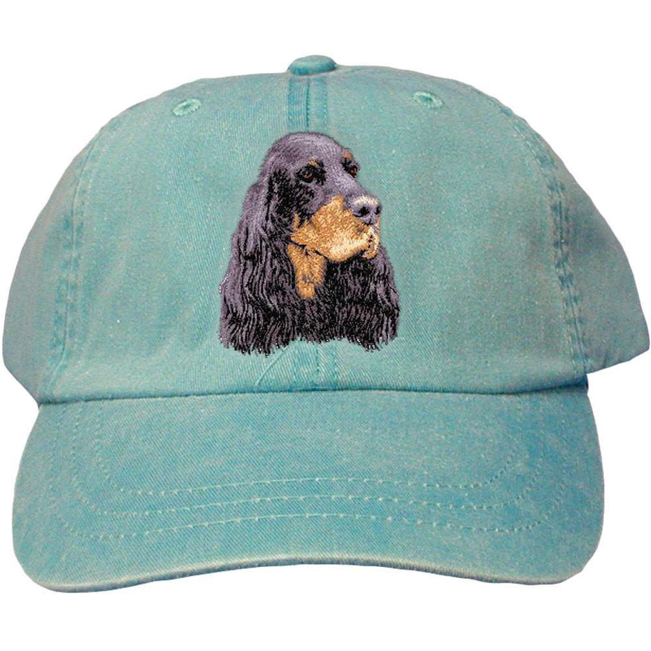 Embroidered Baseball Caps Turquoise  Gordon Setter D78