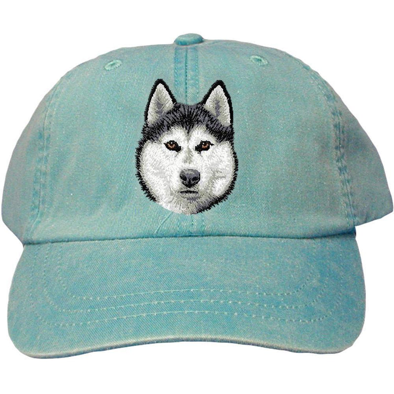 Siberian Husky Embroidered Baseball Caps