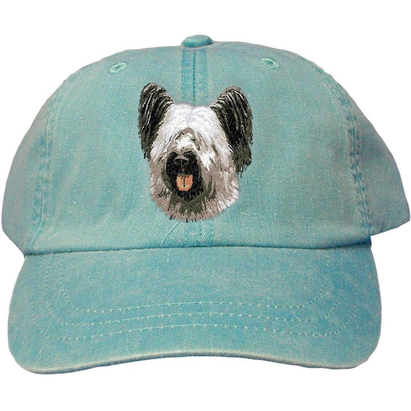 Skye Terrier Embroidered Baseball Caps