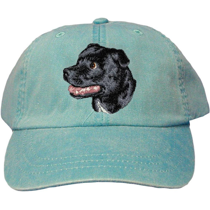 Staffordshire Bull Terrier Embroidered Baseball Caps