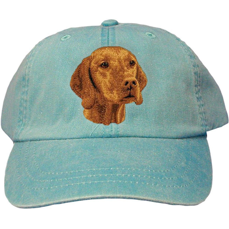 Embroidered Baseball Caps Turquoise  Vizsla D93