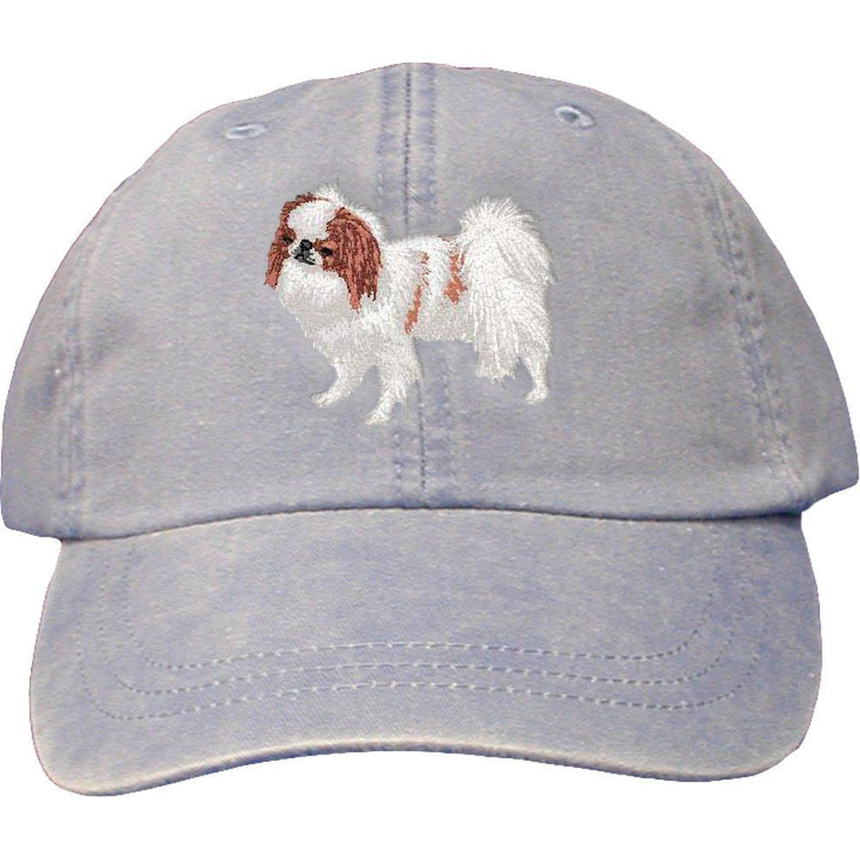 Embroidered Baseball Caps Light Blue  Japanese Chin DV213