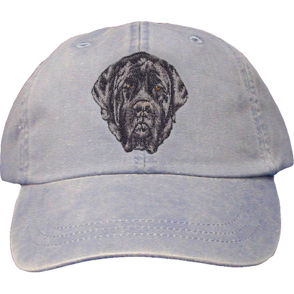 Embroidered Baseball Caps Light Blue  Mastiff D135