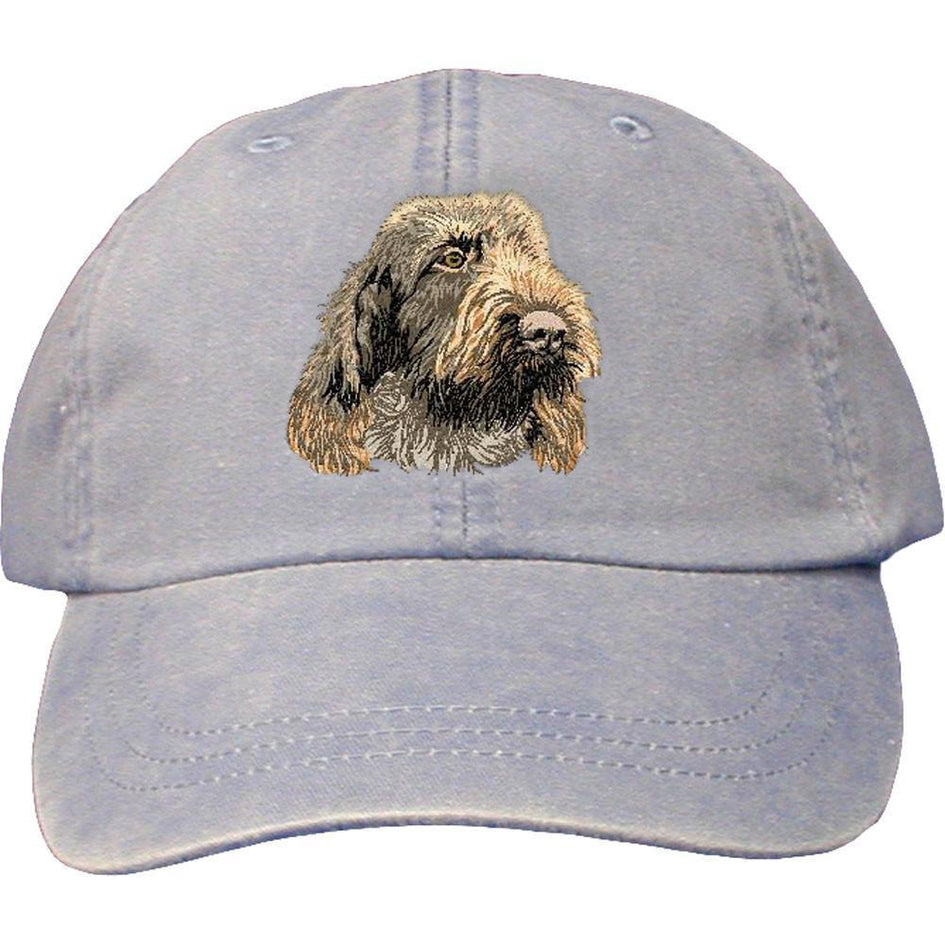 Embroidered Baseball Caps Light Blue  Spinone Italiano DV249