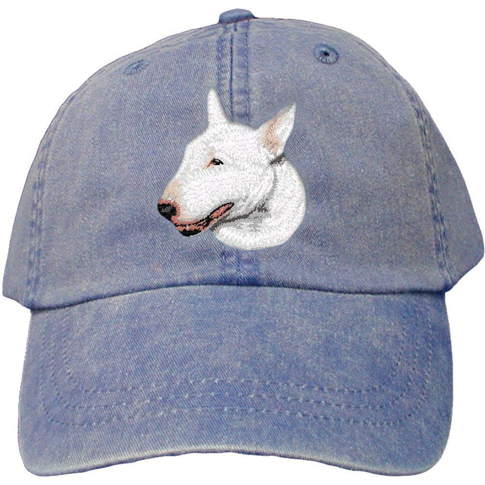 Embroidered Baseball Caps Denim  Bull Terrier D88