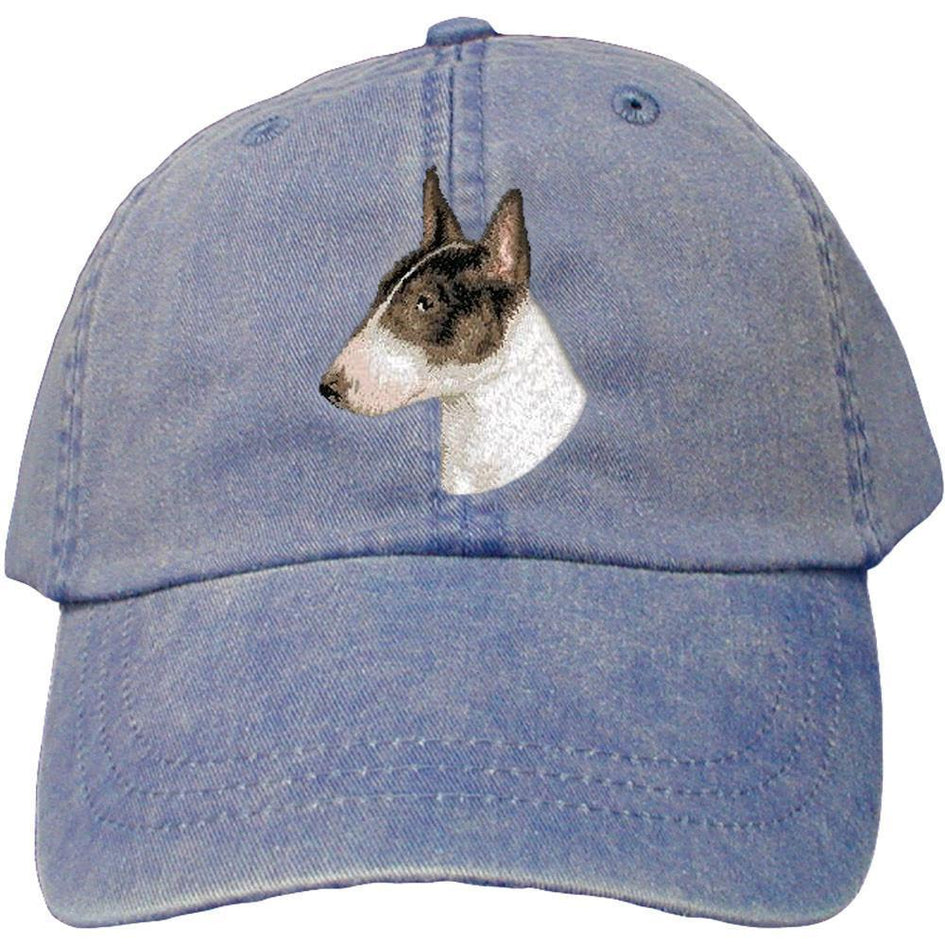 Embroidered Baseball Caps Denim  Bull Terrier D96