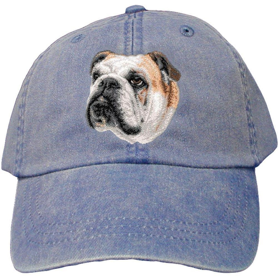 Embroidered Baseball Caps Denim  Bulldog D59
