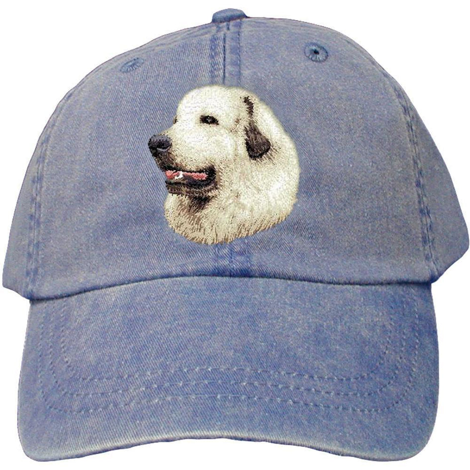 Embroidered Baseball Caps Denim  Great Pyrenees D27