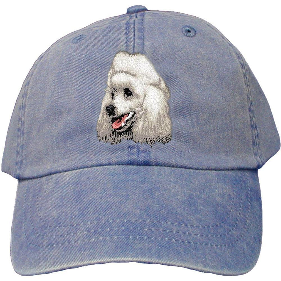 Embroidered Baseball Caps Denim  Poodle D18