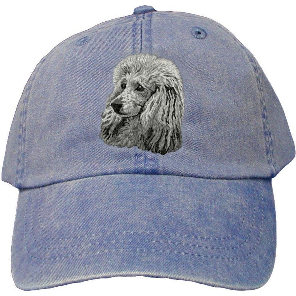 Embroidered Baseball Caps Denim  Poodle DM450