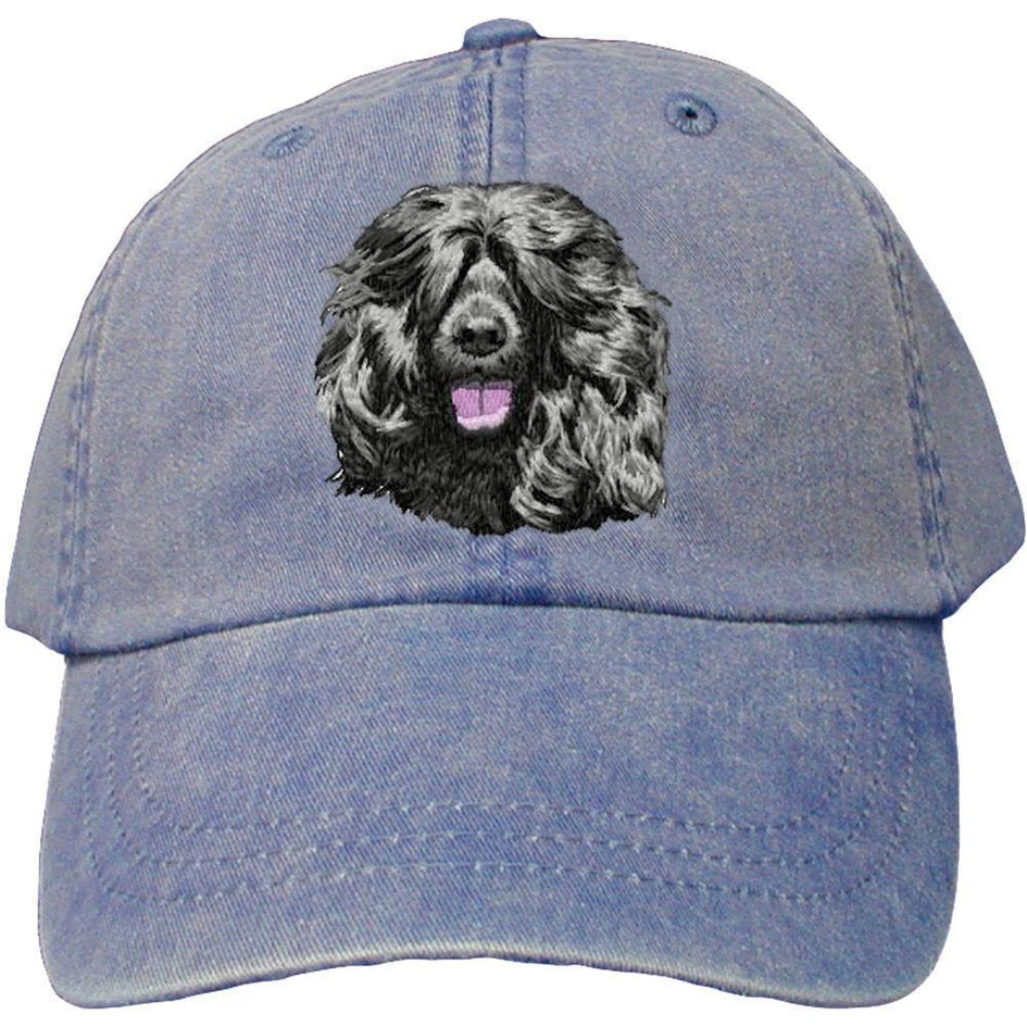 Embroidered Baseball Caps Denim  Portuguese Water Dog DM452