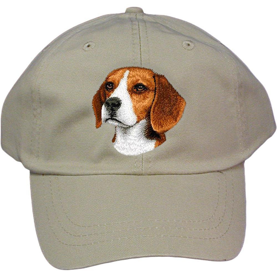 Embroidered Baseball Caps Grey  Beagle D31