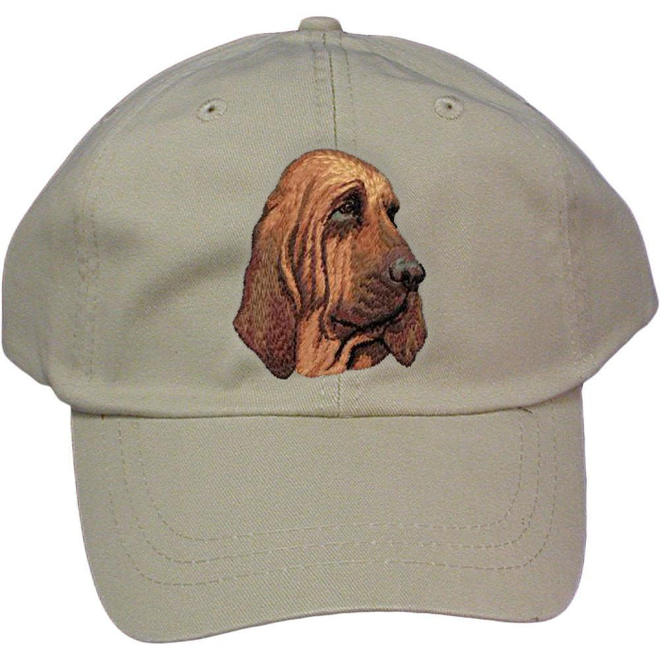 Embroidered Baseball Caps Grey  Bloodhound DM411