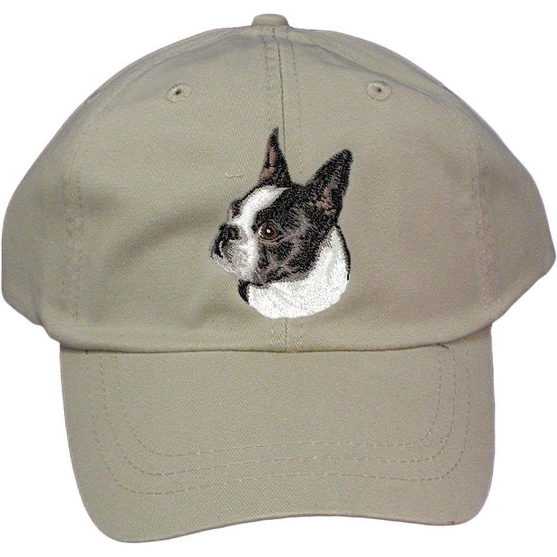 Boston Terrier Embroidered Baseball Caps