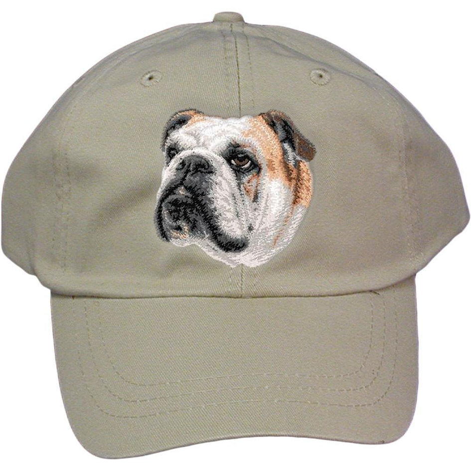 Embroidered Baseball Caps Grey  Bulldog D59