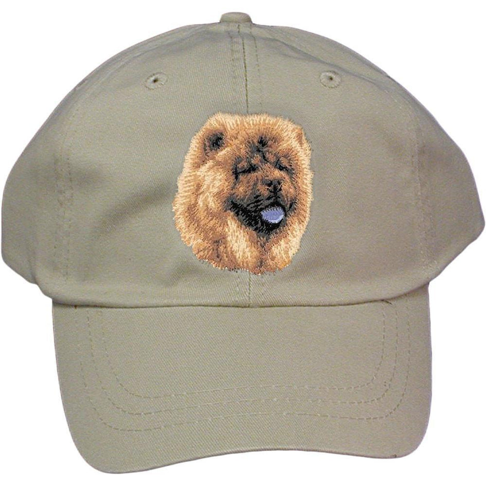 Embroidered Baseball Caps Grey  Chow Chow D118