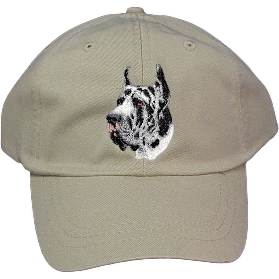 Embroidered Baseball Caps Grey  Great Dane D66