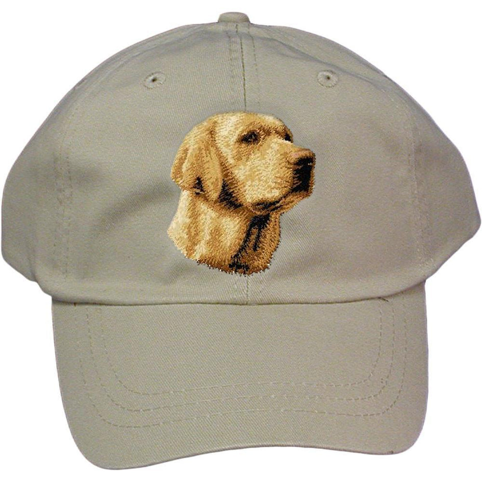 Embroidered Baseball Caps Grey  Labrador Retriever D14