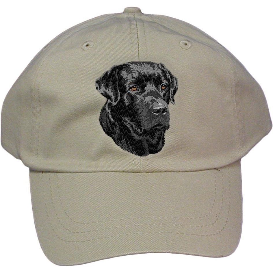 Embroidered Baseball Caps Grey  Labrador Retriever DM248