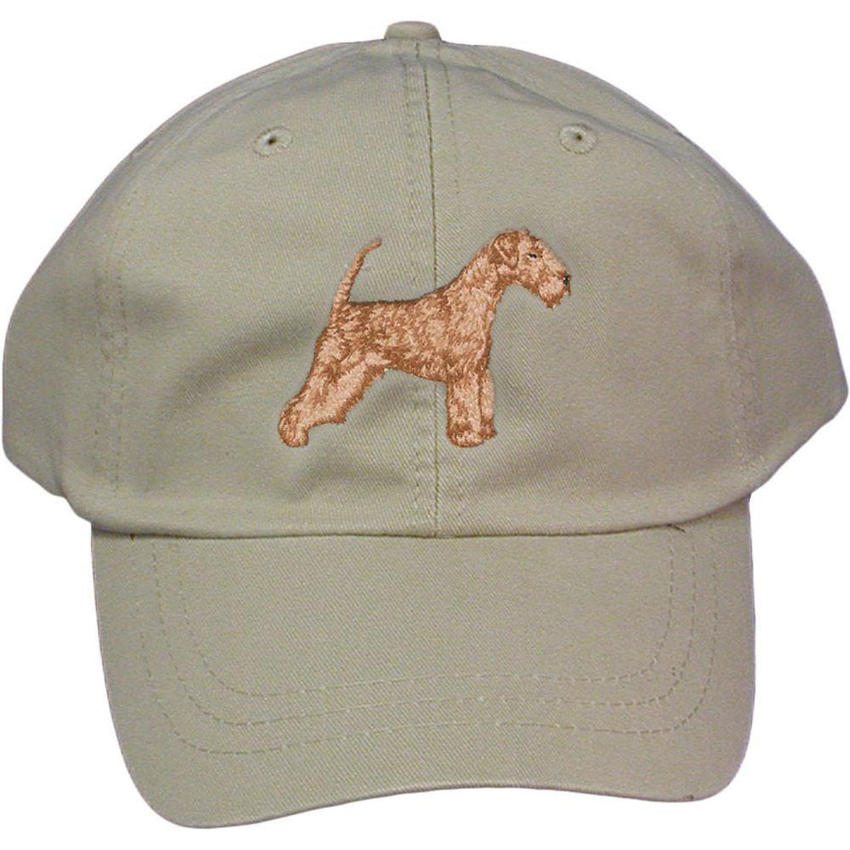 Embroidered Baseball Caps Grey  Lakeland Terrier DV320