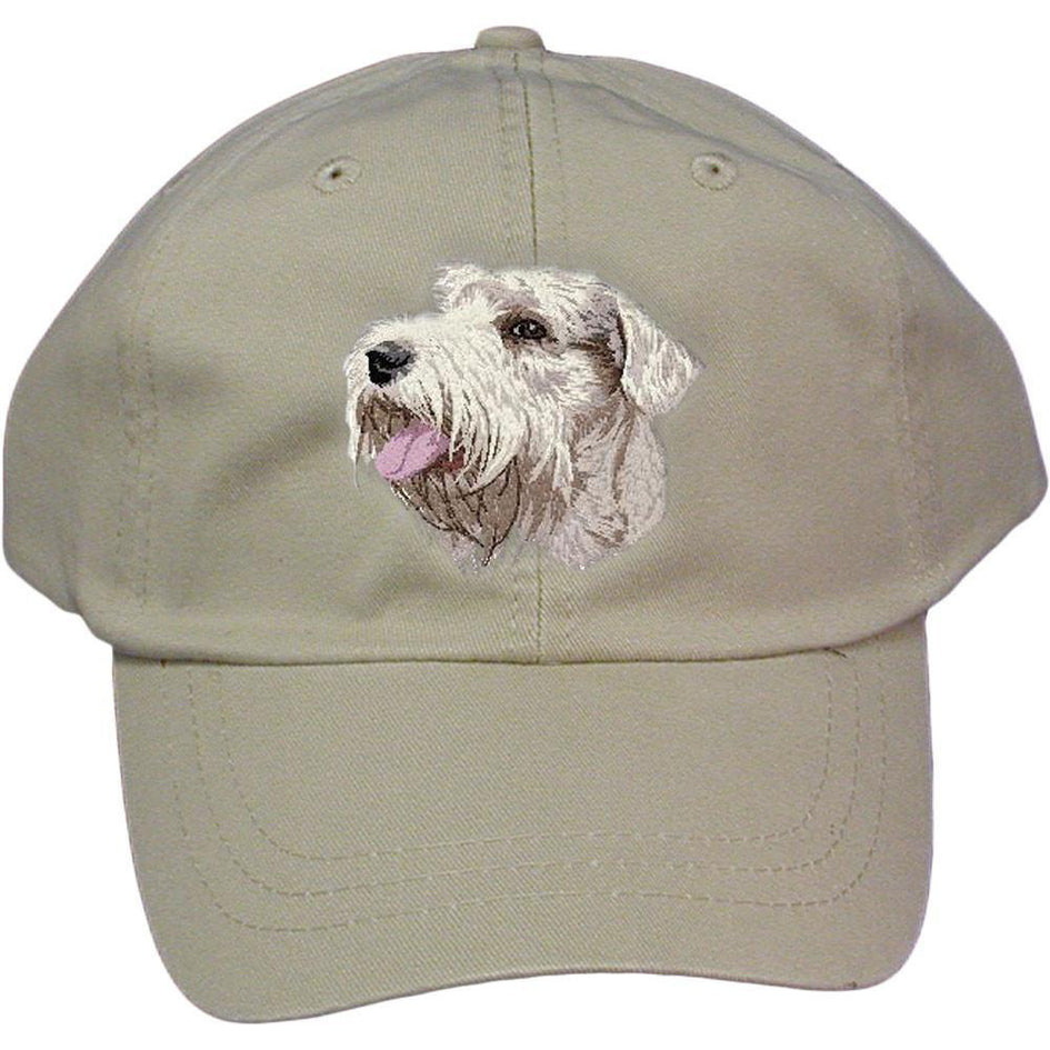 Embroidered Baseball Caps Grey  Sealyham Terrier DM342