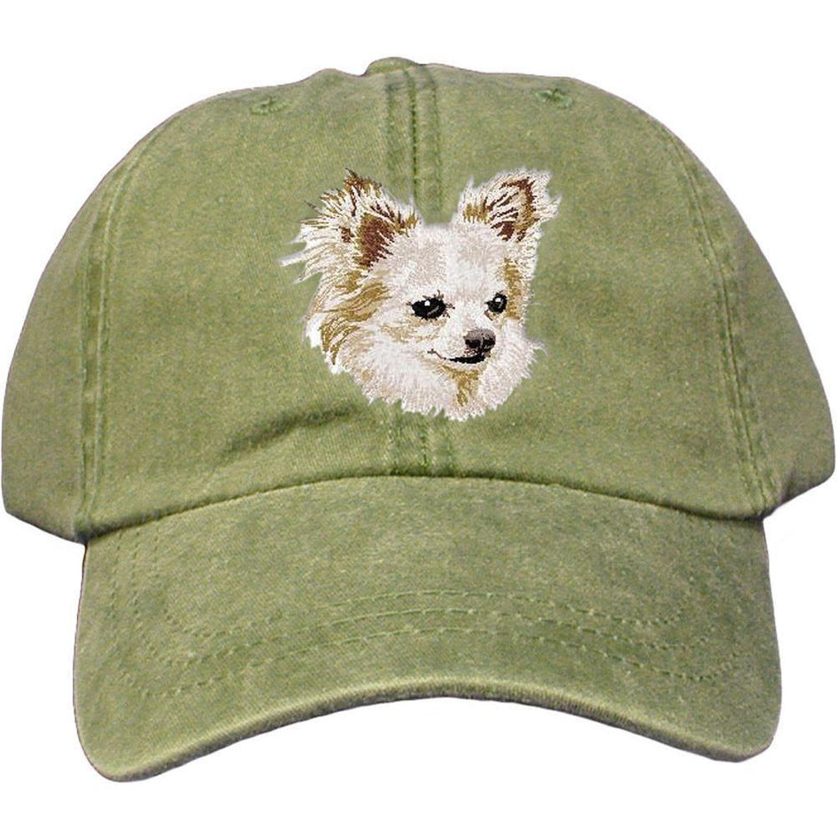 Embroidered Baseball Caps Green  Chihuahua DV206