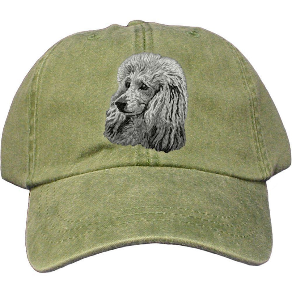 Embroidered Baseball Caps Green  Poodle DM450