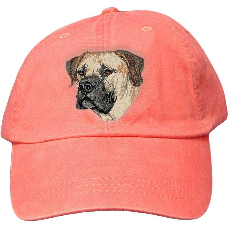 Embroidered Baseball Caps Peach  Boerboel DV209