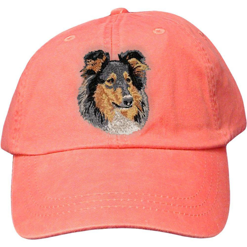 Embroidered Baseball Caps Peach  Collie DJ395