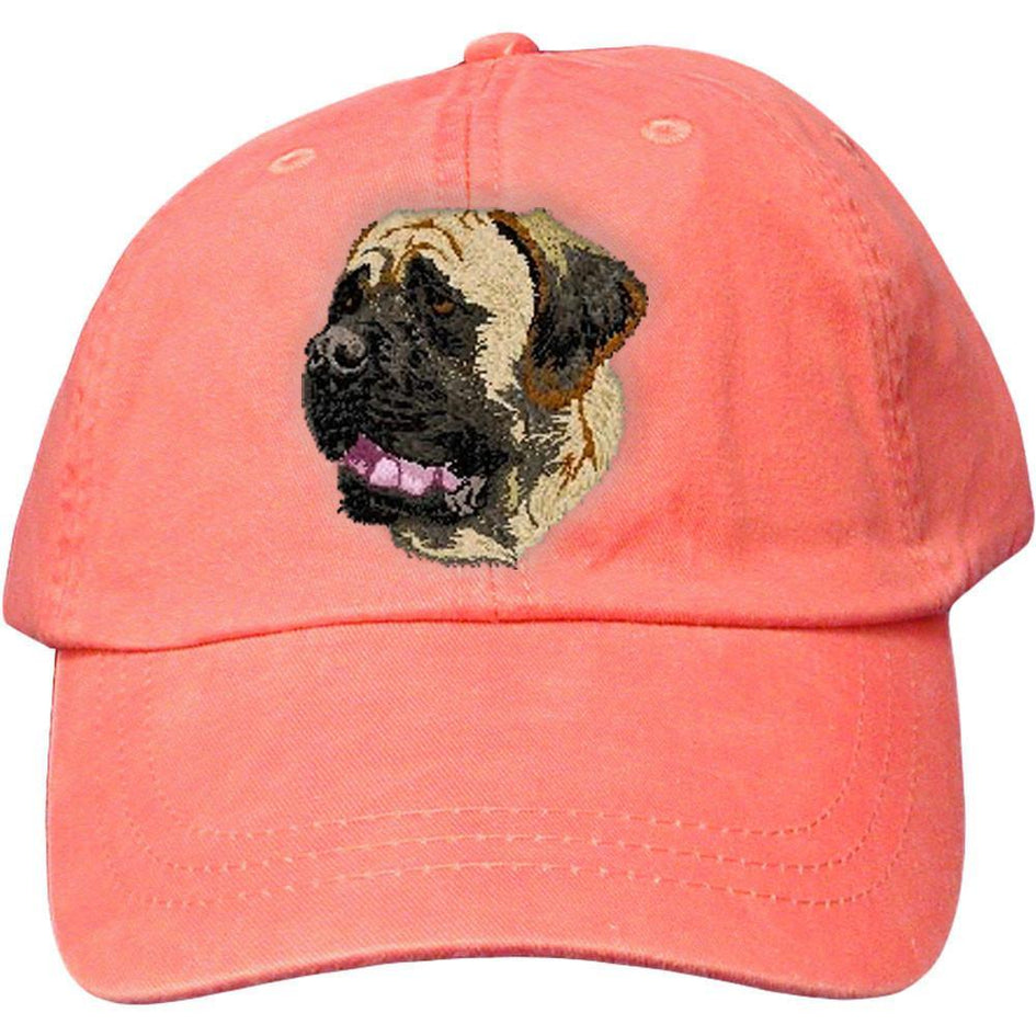 Embroidered Baseball Caps Peach  Mastiff DJ329