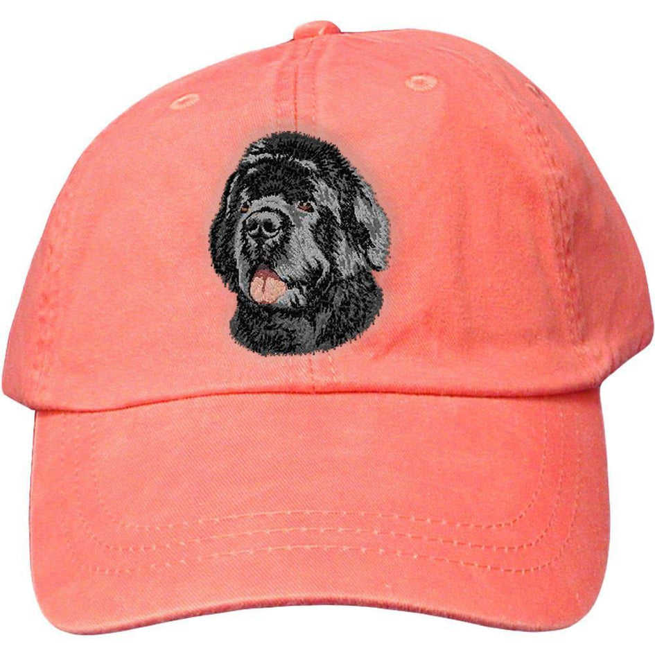 Embroidered Baseball Caps Peach  Newfoundland DV469BLK