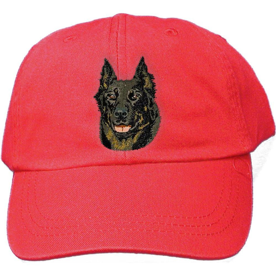 Embroidered Baseball Caps Red  Beauceron DV165