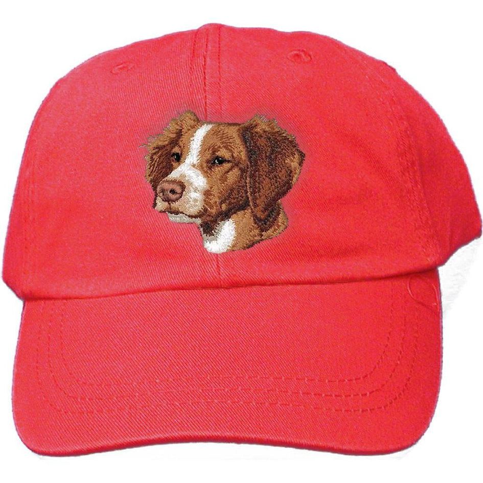 Embroidered Baseball Caps Red  Brittany D102