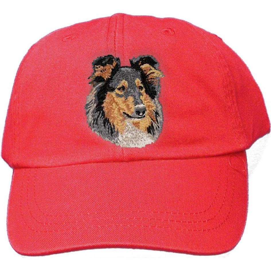 Embroidered Baseball Caps Red  Collie DJ395