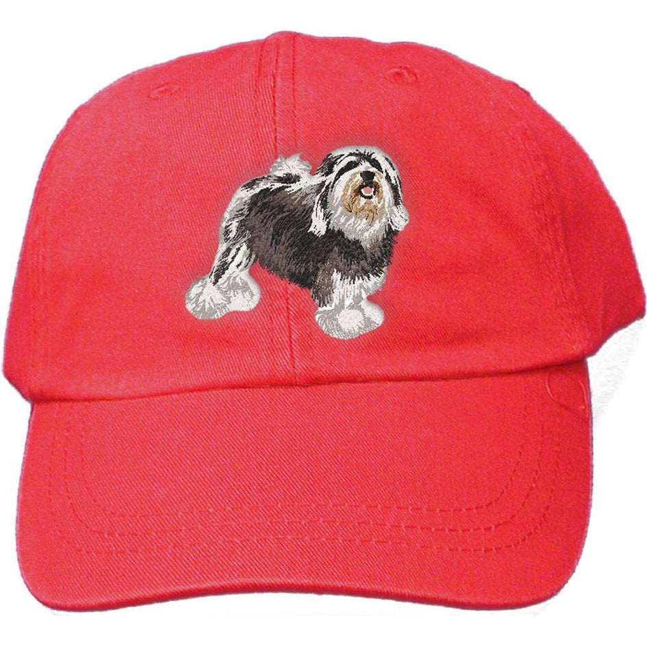 Embroidered Baseball Caps Red  Lowchen DJ325